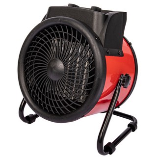 짐머만 PTC 히터 온풍기 공업용 ZMH-KW4008R 레드
