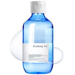 편강 율 PKY 저 pH 클렌징 워터 메이크업 리무버 페이스 클렌저 위치 헤이즐과 AHA - 시카 티트리 추출 천연 성분 세라마이드 미셀라 워터 9.8 Fl Oz, 1개