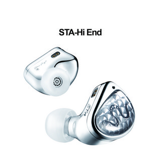 EarAcoustic Audio STA-Hi End 이어 어쿠스틱 오디오 STA-하이 엔드 인이어 이어폰 듀얼 마그넷 베릴륨 드라이버 및 6mm 복합 다이어프램 HiFi 음악