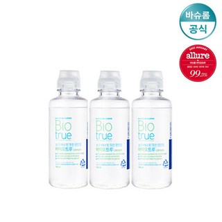 [바슈롬] 리뉴 바이오트루 120ml x3개 렌즈세척액, 3개