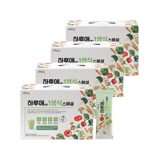 자연채움 하루애 1생식 스페셜, 840g, 4개