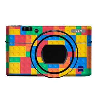 RX100M6 RX100M7 카메라 스티커 코트 랩 보호 필름 바디 프로텍터 스킨 소니 RX100 VI VII M6 M7 RX100VI RX100VII, No.31, [50] 39 Toy Blocks