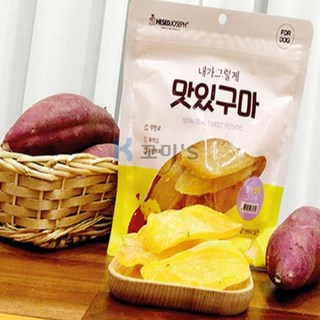꼬미S 고구마넙적 200G 강아지채식간식