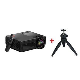 TFlag 홈 시어터 비디오 프로젝터 와이파이 BT 5G 네이티브 1080P 휴대용 야외 프로젝터 USB VGA HDMI 전화와 호환 가능, 02 Add Bracket_01 EU 플러그