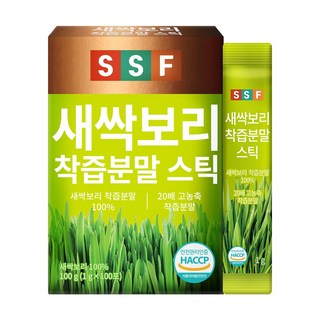 순수식품 새싹보리 착즙 분말 가루 스틱, 100g, 1개