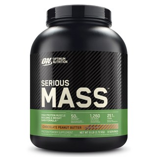 옵티멈뉴트리션 시리어스 매스 초콜릿 피넛 버터, 1개, 2.72kg