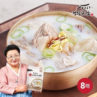정성곳간 강순의 한우 스지 도가니탕, 1세트, 1ml