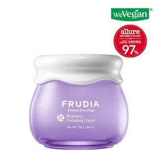 후르디아 블루베리 하이드레이팅 크림 55g 48시간 보습, 1개