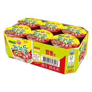 오뚜기 컵누들 짬뽕맛 38.2g, 6개