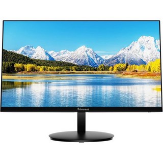 24인치 컴퓨터 프레임리스 모니터 75Hz 풀 HD 1920 x 1080P IPS LED 디스플레이 HDMI VGA 포트 178도 시야각 블루 라이트 필터 기능 100x100m, 24-Inch IPS, 1개