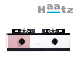 하츠 부띠크 프리스탠딩 2구 자동불꽃조절 가스레인지 코랄핑크 HFG-2383, 코랄핑크 HFG-2383PKAF, LNG