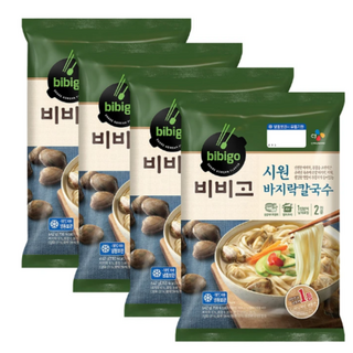 비비고 김치왕교자 (냉동), 1.05kg, 1개 비비고교자칼국수 9 비비고 바지락 칼국수 4봉, 642g, 4개