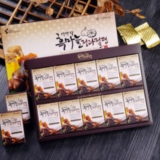 이가락흑마늘 정과절편 웰빙간식 10포 1개, 10회분