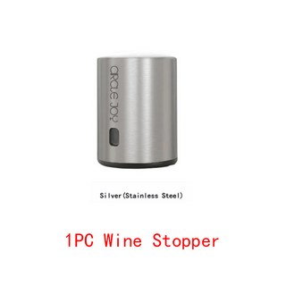 Youpin Circle Joy 진공 와인 병 스토퍼 밀폐 보관 메모리 푸시 스타일 바 도구 레드 2 개, 03 1PC Wine Stopper S