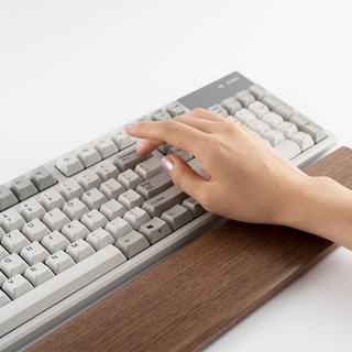 Ekeepment 키보드 손목받침대 호두나무 월넛 팜레스트