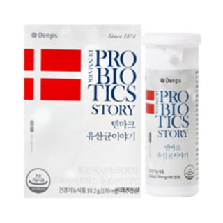 크리스찬한센 덴마크 유산균 이야기, 60정, 170g, 1개