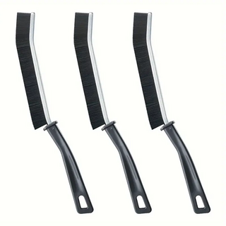론조모니 좁은 틈새 창문 청소용 만능 브러쉬 3P, 3개, 블랙3mm