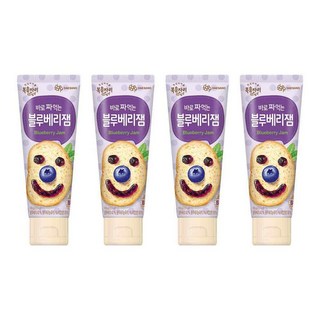 복음자리 바로 짜먹는 블루베리잼 100g 4개입