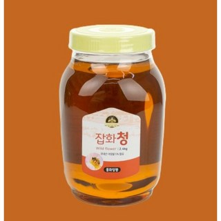 허니 벌꿀 잡화청 대용량, 1개, 2.4kg