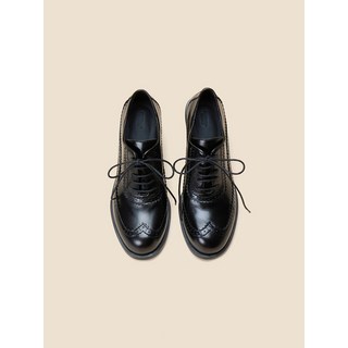 SUECOMMA BONNIE Basic loafer heel(black)_DG1DA24514BLK