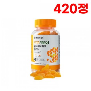엔젯오리진 비타프레쉬 비타민 C&D 3000, 420정, 1세트