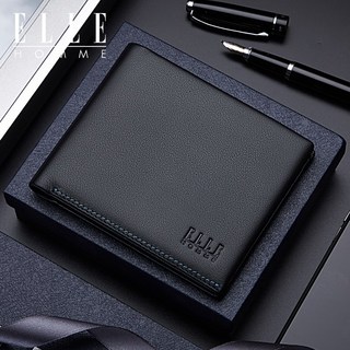 쁘띠마인 남성용 캐주얼 3단 대용량 반지갑 남자지갑 10 ELLE Homme (엘르옴므) 남성지갑 8601505-1