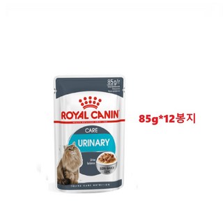 로얄캐닌 캣 유리너리 케어 파우치 85G 요로계관리, 12개, 혼합맛
