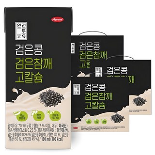 완전두유 검은콩 검은참깨 고칼슘, 190ml, 60개