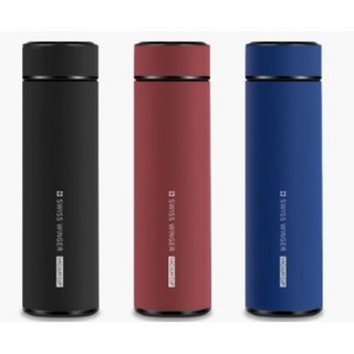 스텐 완벽진공 텀블러 보틀 500ML 텀블러도매 보냉텀블러 깔끔한텀블러, 블랙, 1개