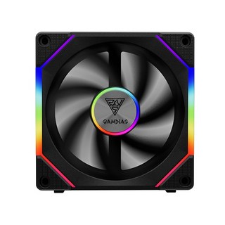 마이크로닉스 GAMDIAS AEOLUS P2 (1팩) P2-1201 RGB 컴퓨터 시스템 쿨러 120mm, 1개