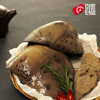 미트타임 돼지 간 돼지간 1개(800g-1kg), 800g, 1개 머릿고기 미트타임 돼지 간 돼지간 1개(800g-1kg), 800g, 1개 머릿고기