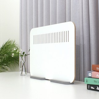 고야 줄무늬 양면 화이트 책상 파티션 (600) 독서실 칸막이 데스크 가림막 사무실 파티션