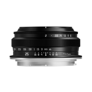 티티아티산 25mm F2 APS-C 렌즈 (RF 마운트) – 블랙 캐논단렌즈