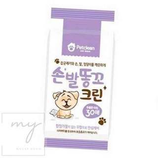 내집방 강아지 티슈 30매입 반려견티슈, 1개