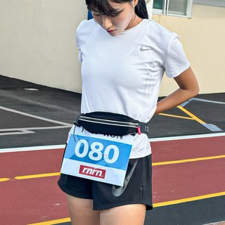 육상선수의 러닝벨트 슬림 힙색 3세대 프로, 블랙, 1개