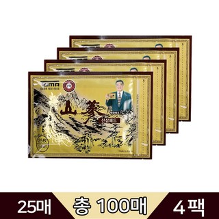 가온들 산삼패드100매(4팩) 4개 상품 이미지