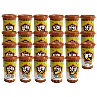 청우 참깨스틱 참깨과자, 23개, 85g