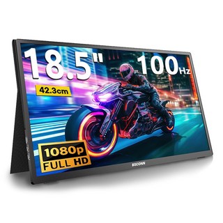 BSCONN 베쓰콘 18.5인치 FHD HDR 초슬림 IPS 휴대용 DEX 포터블 모니터 M18