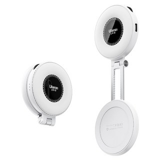 울란지 LM19 맥세이프 호환 LED 셀카 조명 (화이트), 1개, LM19-W