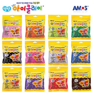 아모스 아이클레이 50g 파랑, 1개