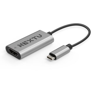 /NEXT 2231TCH/Type-C to HDMI2.0 4K 컨버터/C타입/알루미늄 하우징/4K UHD 60Hz/HDCP2.2 지원/미러링/화면복제/확장지원/DisplayPort, 1개