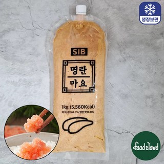 선인 짜먹는 명란 마요 명란 마요네즈 소스, 1kg, 1개