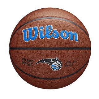 WILSON NBA 팀 얼라이언스 농구 - 로스앤젤레스 레이커스 사이즈 17.8-74.9cm(7-29.5인치), Navy Blue, 1개