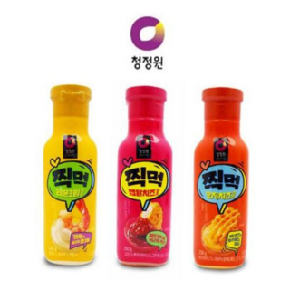 쿨샵 청정원 튀김소스 음식소스 3종류 찍먹, 맵닭치즈소스230g