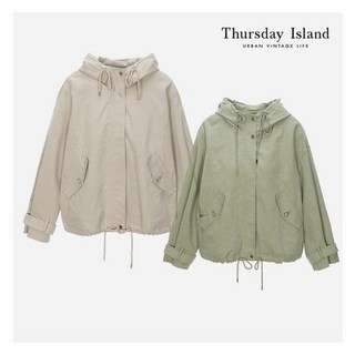 [국내매장판] 써스데이아일랜드 미수아바흐브 콜라보 야상 점퍼 여성 원피스 캐주얼