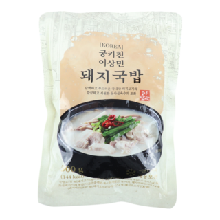 [홈쇼핑] 궁키친 이상민 돼지국밥, 6개, 500g