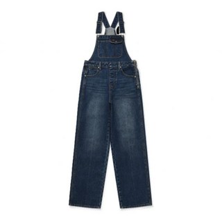 커버낫 멜빵 WOMAN [커버낫 멜빵 X WRANGLER] 우먼 레직기 오버롤 Indigo Medium 374388