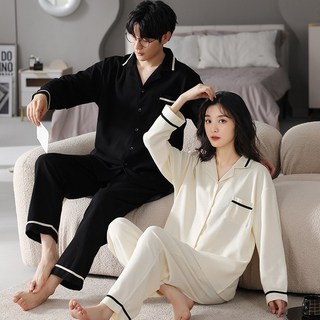 샤이닝포인츠 사계절 커플 잠옷 신혼부부 잠옷 귀여운 커플 잠옷 파자마 상하세트 남녀 공용 홈웨어