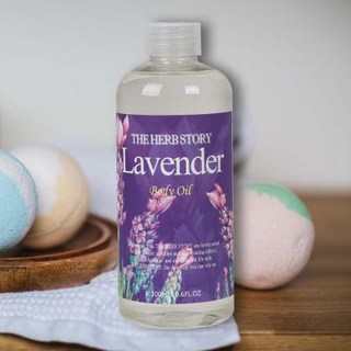 더허브스토리 아로마 바디오일 라벤더 300ml, 1개