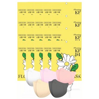 플로라 KF94 새부리형 황사 방역 마스크